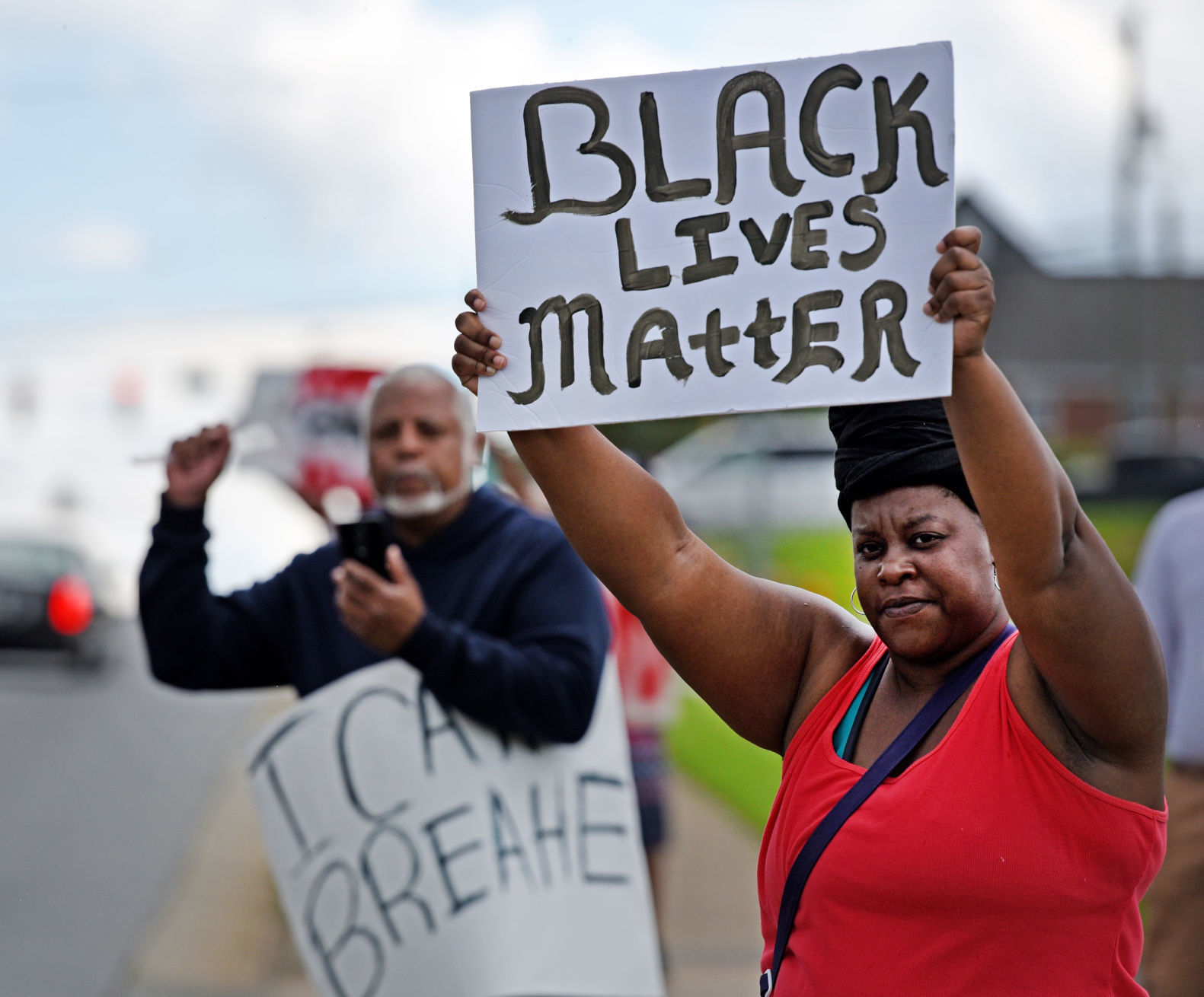East Winston protest